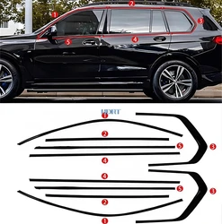 Car Styling Accessories For BMW 1 2 3 4 5 6 7 Series X1 X2 X3 X4 X5 X6 X7 2006-2024 Window Molding Cover Side Glass Trim Strip