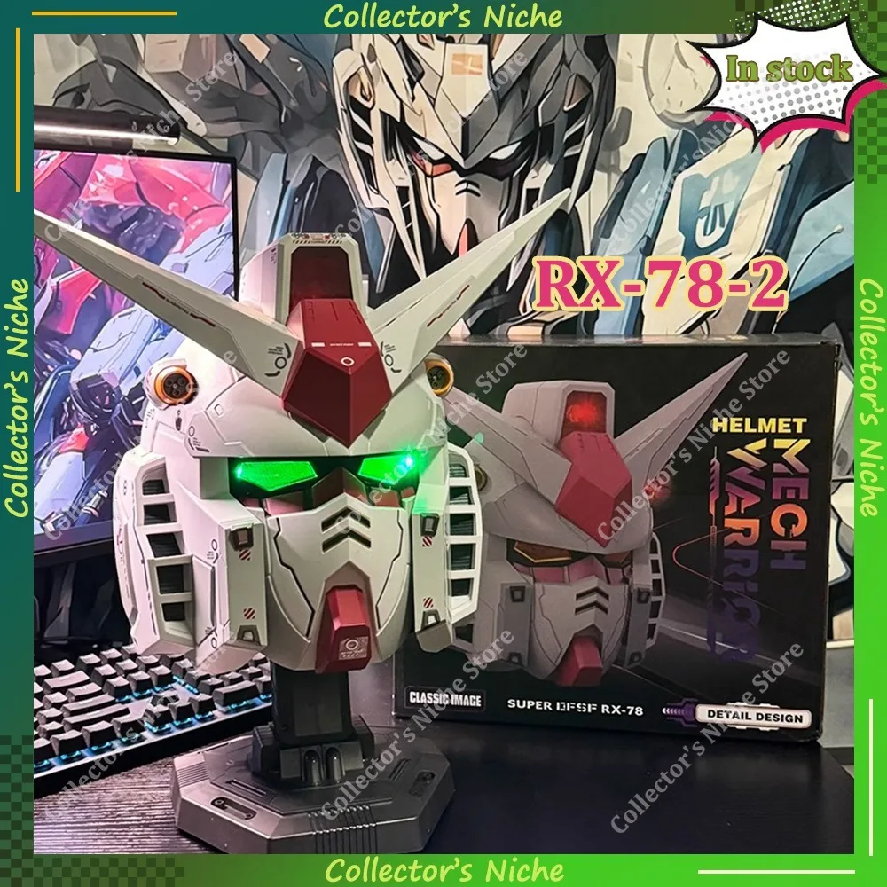 

В наличии RX-78-2 Yuan Zu Ganso светящийся мобильный костюм шлем косплей костюм аксессуар комикс выставочная модель фигурка Декор подарок