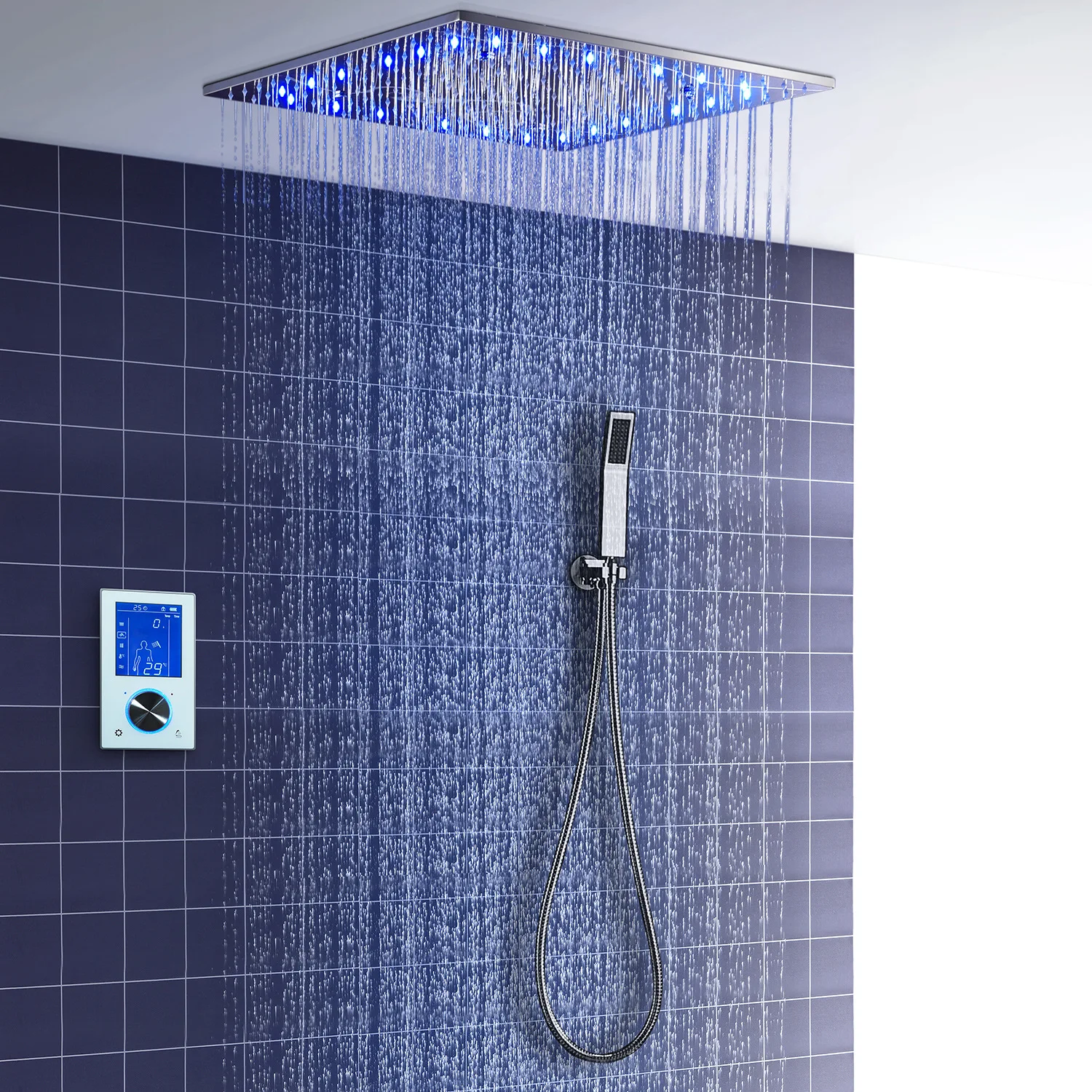 

rain shower massage shower household