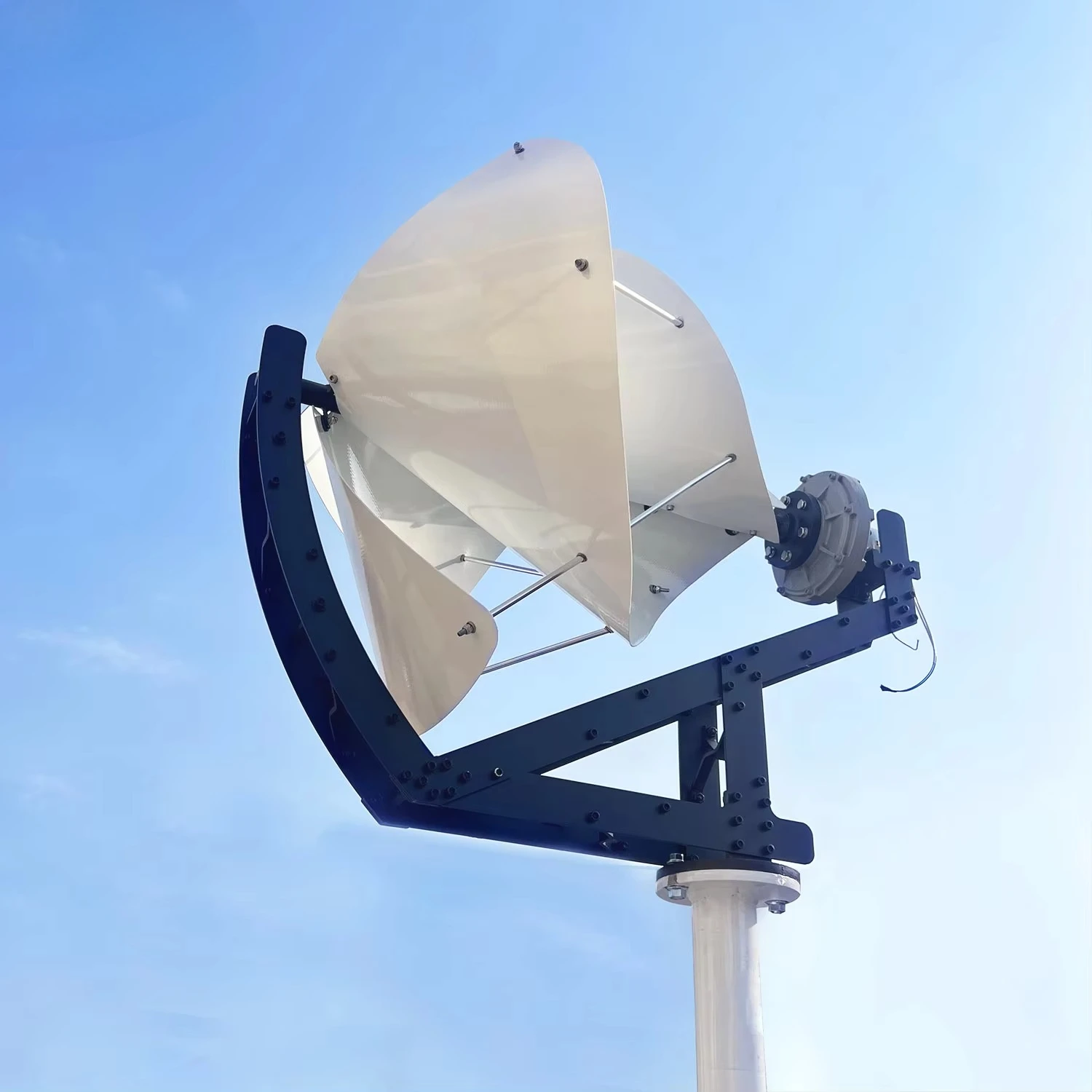 

Archimedes Spiral Horizontal Wind Turbine 1KW 24v 48v Free Energy Windmill Generator Power Eolic Generation System for Home