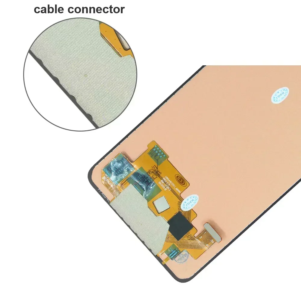 Tested AMOLED LCD for Samsung Galaxy A52s 5G LCD Display A528N Touch Screen Assembly Replacement for Samsung A52s 5G LCD A528B