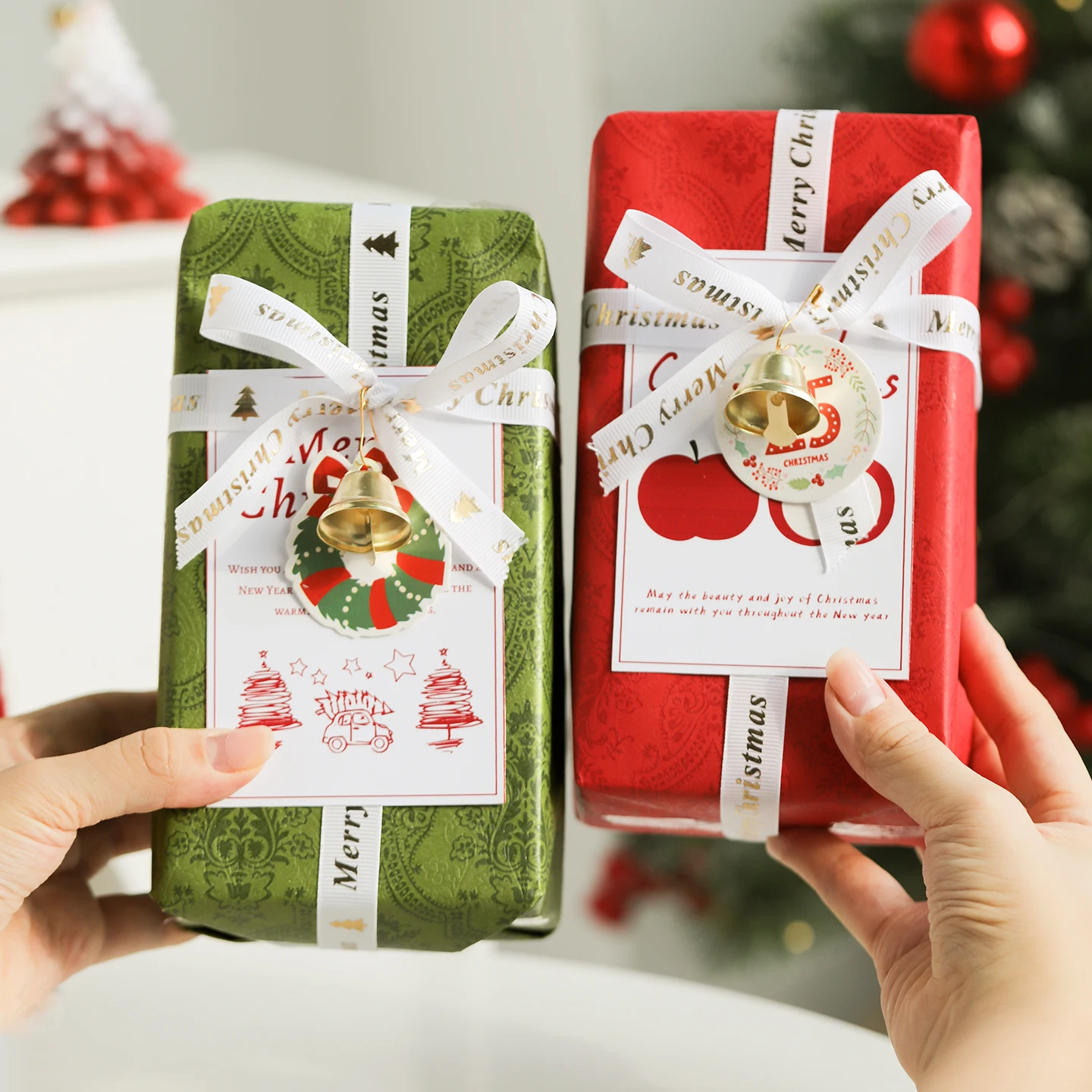 

Cisas Square Baking Cookie Candy Paaging Box Snowflake Design Iron Box Pastry Baking Bag Dert Wrap Paper