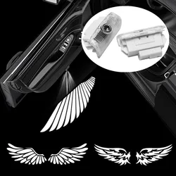 2Pcs Angels Wings Projector LED Car Door Lights For Infiniti EX25 EX35 EX37 QX50 QX56 QX70 QX80 Q50 Q60 M25 M35 M37 FX37 G37 G25