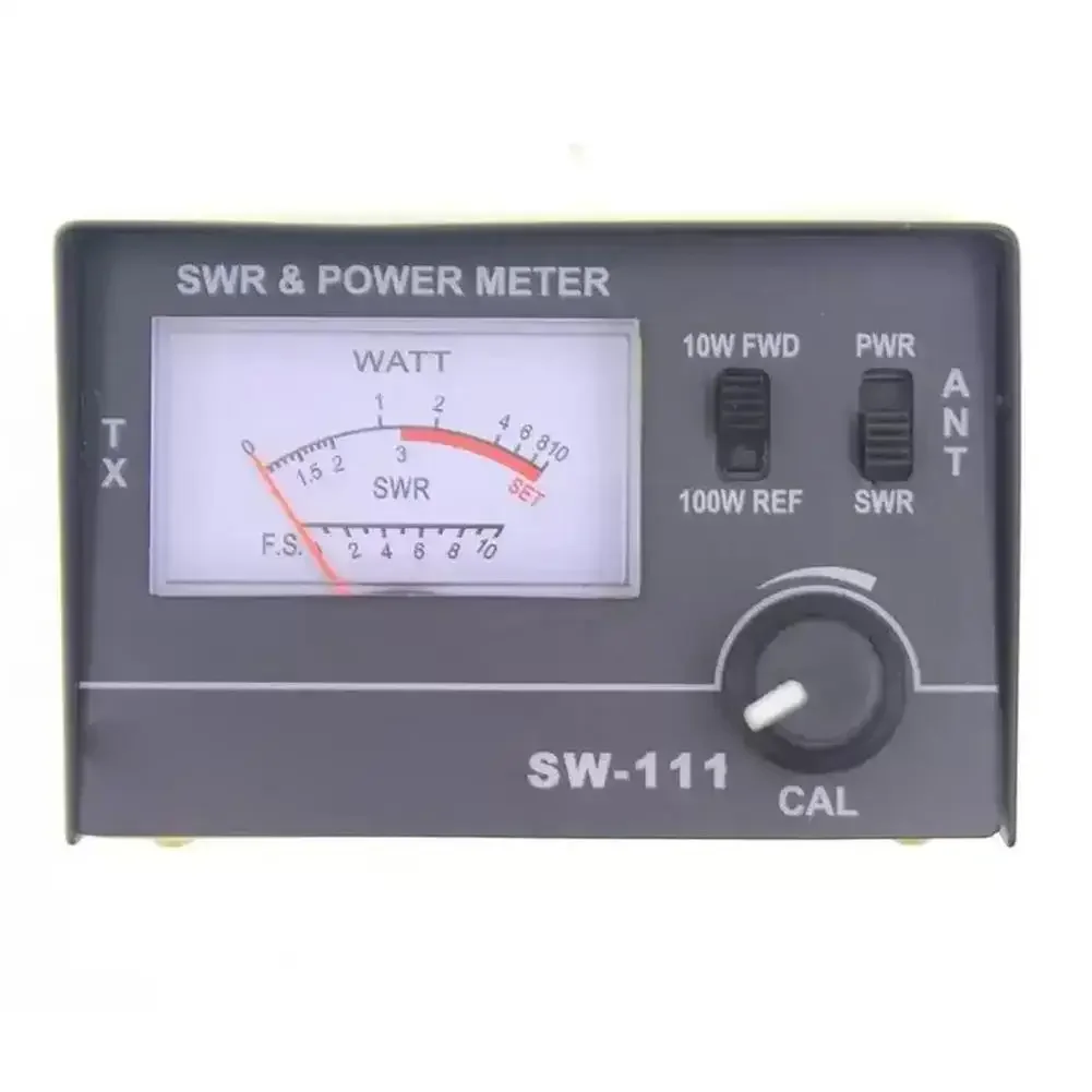 

For CB Operation Analog Meter Power Meter Antenna Testing 3 Function Analog Power Meter CB Radio Meter Compact Design