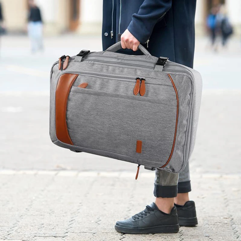 Oxford Waterproof Backpack Large Capacity Travel Bag Business Backpack Laptop Bags Expandable Backpack Multi Piece Storage Bag