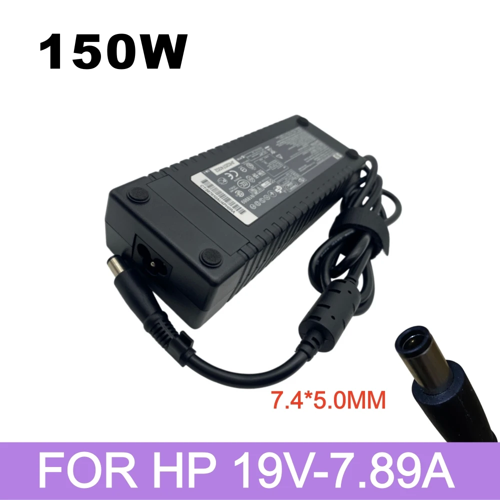 Original 150W AC Power Adapter 19V 7.89A Laptop Charger  For HP TouchSmart 420-1000t 220-1080QD i7-2600S 497288-001
