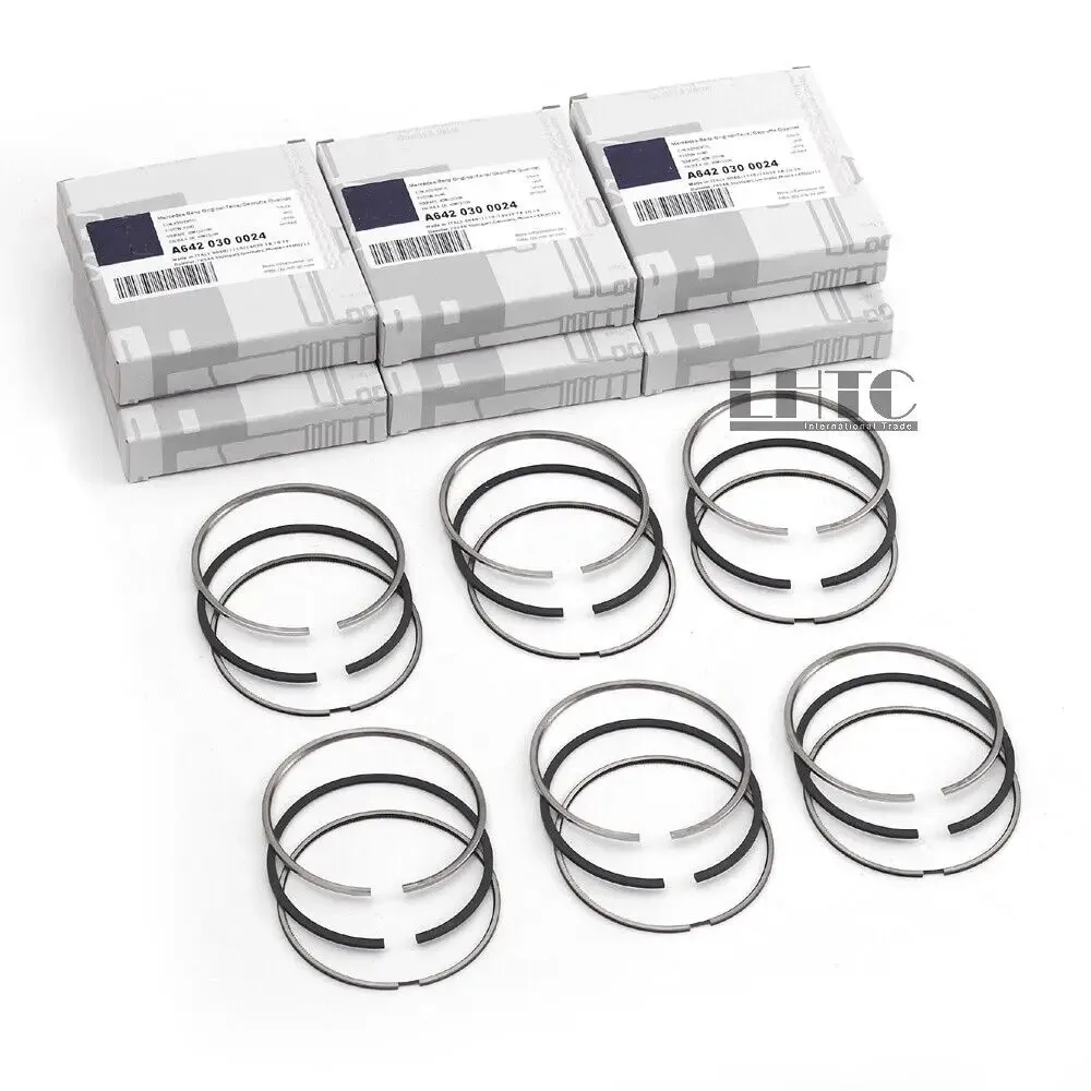 Engine Piston Rings Set STD Φ83mm For Mercedes-Benz CLS ML GL GLE GLS 350d CDI Bluetec Diesel W204 C218 W166 X166 OM642 3.0