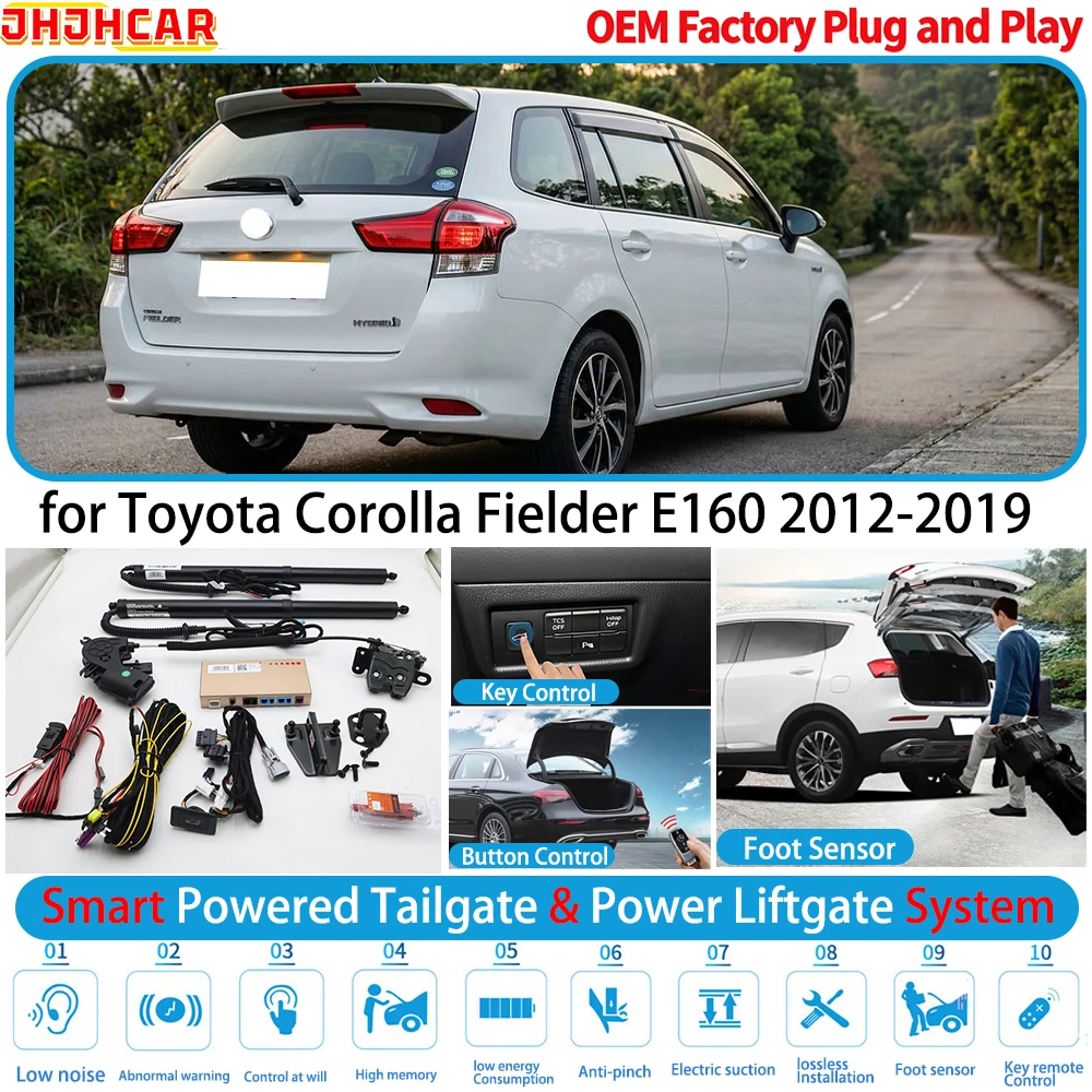 for Toyota Corolla Fielder E160 2012-2019 OEM Smart System Powered Tailgate Power Liftgate Tailgate Power Lift Gate Trunk Lid