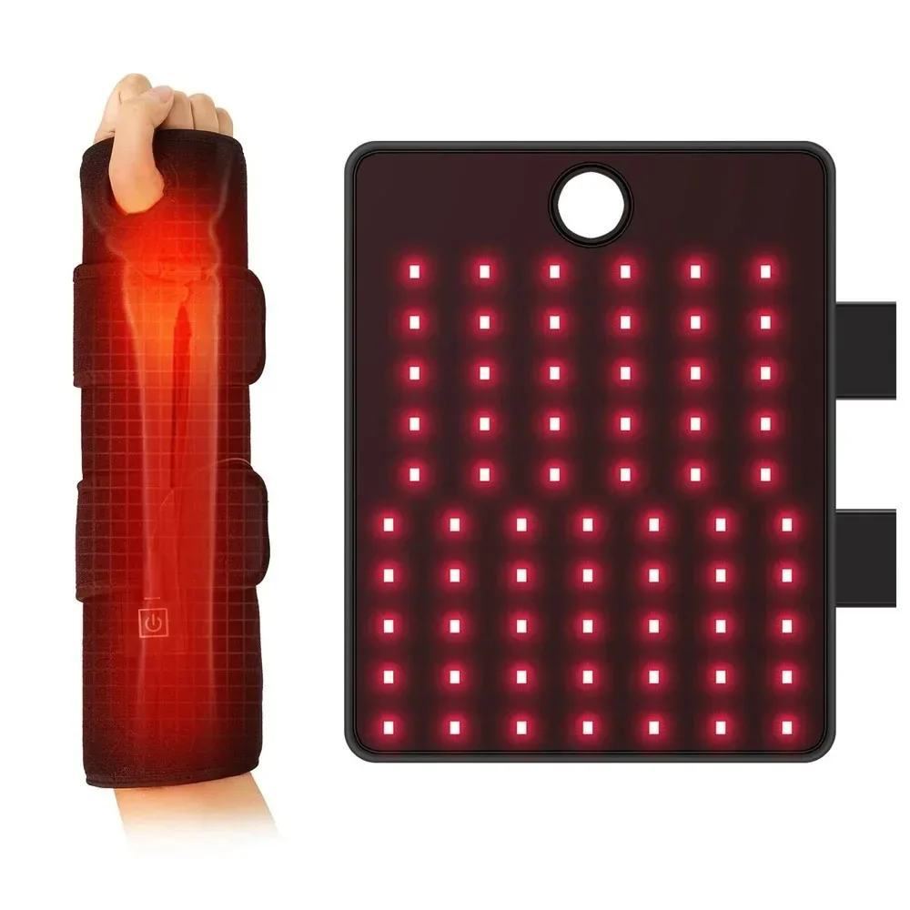 ZOGNKUNG Red Light Pad สําหรับข้อมือ,ข้อศอกข้อศอกข้อต่อบรรเทาความเมื่อยล้าใกล้แสงอินฟราเรดอุปกรณ์ Pad 660 & 850nm บรรเทาผ่อนคลายกล้ามเนื้อ