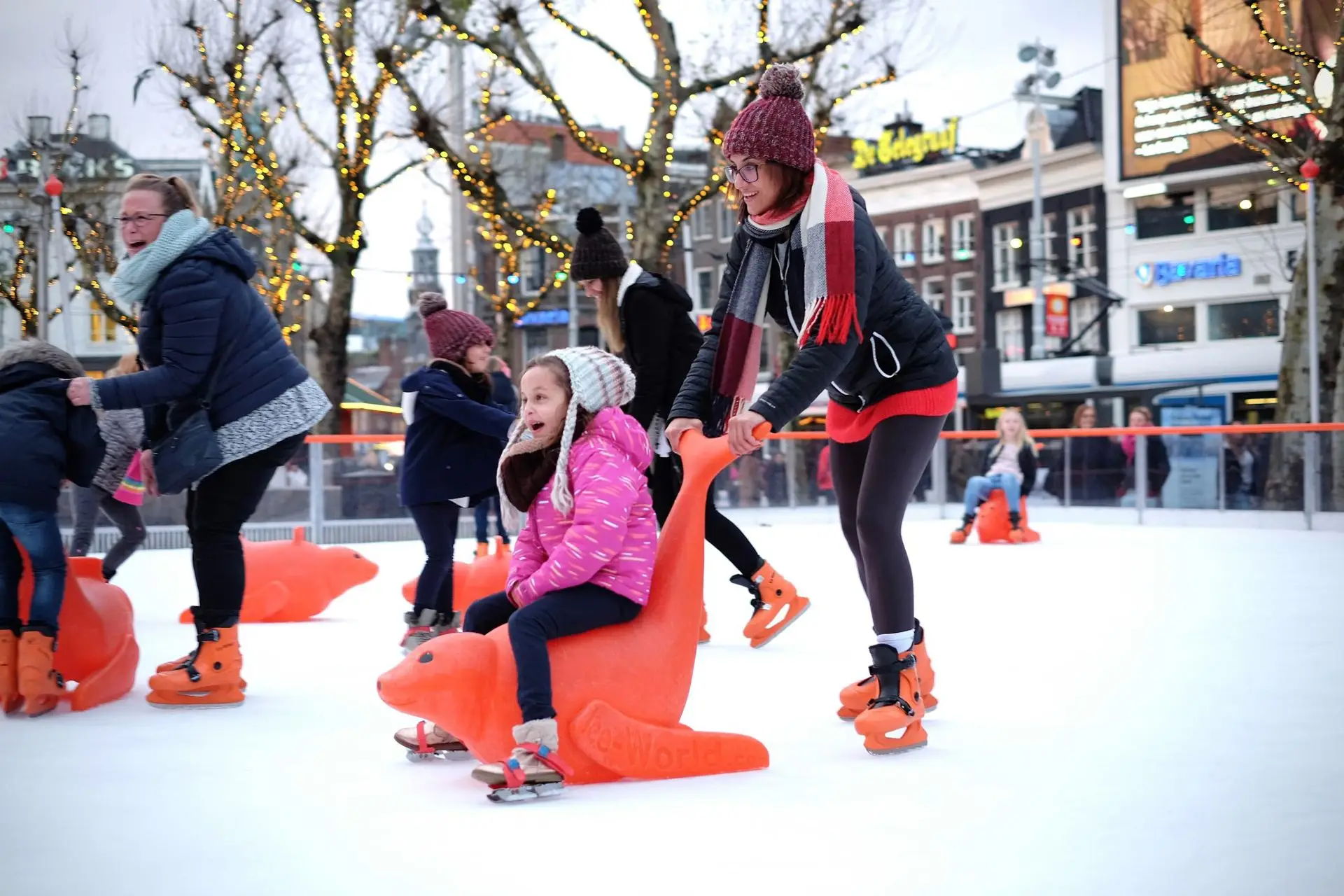 Ice Skating Funny Dolphin Helper AIDS for Children Learner Used in Ice Rink