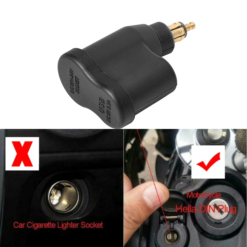 Motorcycle Charger Power Adapter For BMW R1200GS R1250GS F850GS F800GS R1200rt For Ducati Dual USB Port Plug Socket Tiger 800 - Image 2