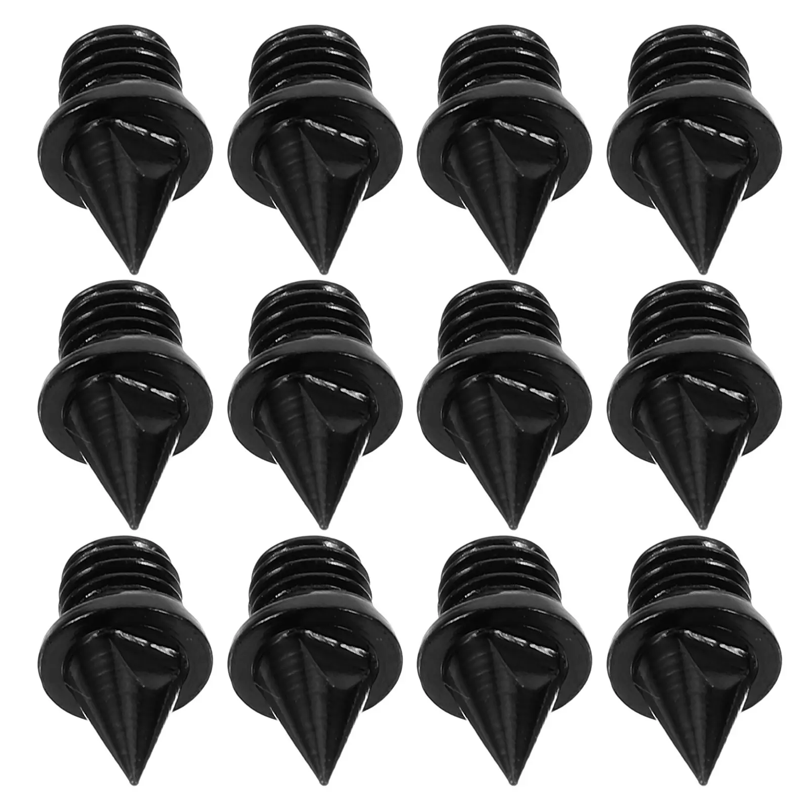 20Pcs Metal Track Spikes Carbon Tip Steel Spikes for Running Shoes Jump Sprinting Track Field Competitions Grip Enhanced