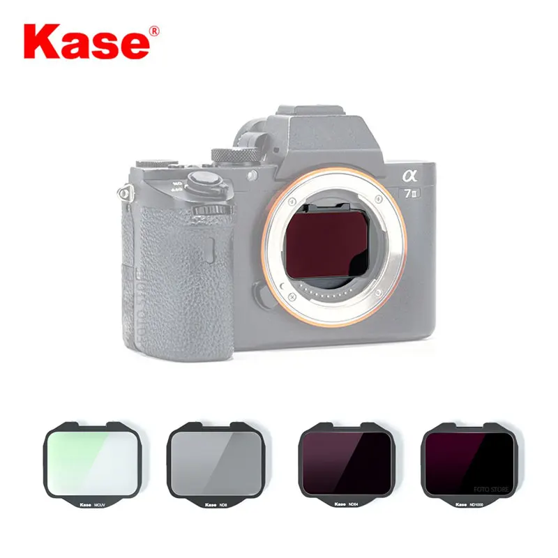 

KASE Clip-in Filter for SONY Full Frame Cameras ND UV MCUV Neutral Night Filter CMOS Protector for A9 A7R3 A7RIV A7S A7