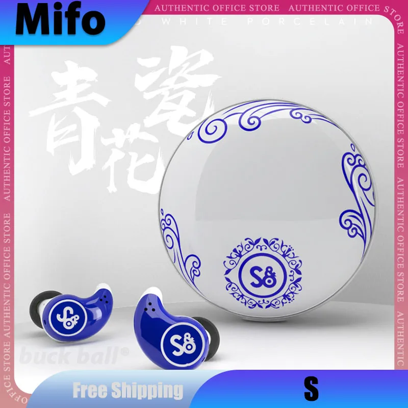 

Mifo S Bluetooth Wireless Earphone TWS HiFi Noise Reduction In-Ears Earbuds IPX7 Waterproof ANC Wireless Sports Earphone Gift