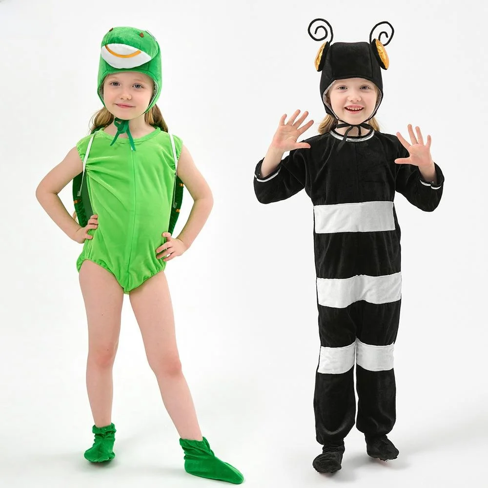 Kinderdag Halloween Animal Onesie Cartoon Danskostuum Rollengang Ezel Vogel Prestatie Outfit Six-One Festival