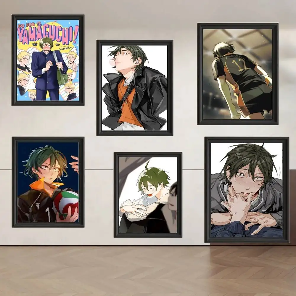 

Tadashis Yamaguchis Poster High Quality Print Poster Waterproof Wall Art Movie Posters For Living Bedroom Retro Room Decor Gift