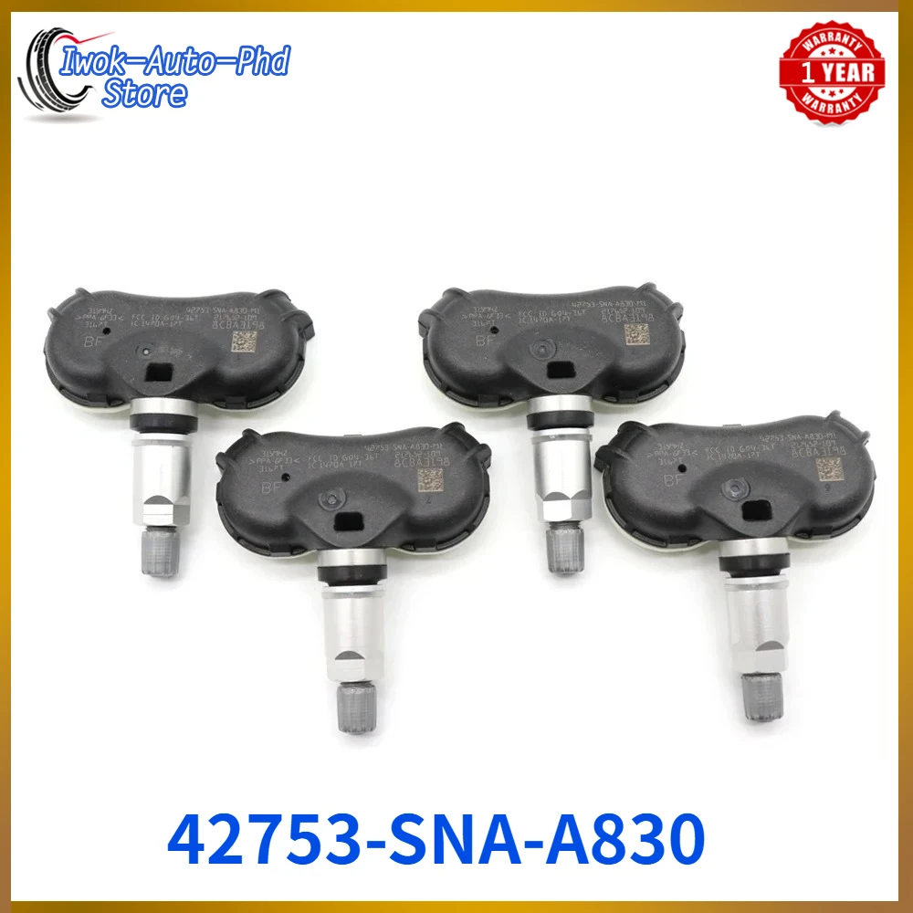 Tire Pressure Sensor For HONDA Civic CR-Z Element Fit Insight Odyssey TPMS 42753-SNA-A830-M1 For ACURA CSX 315Mhz 42753-SNA-A830
