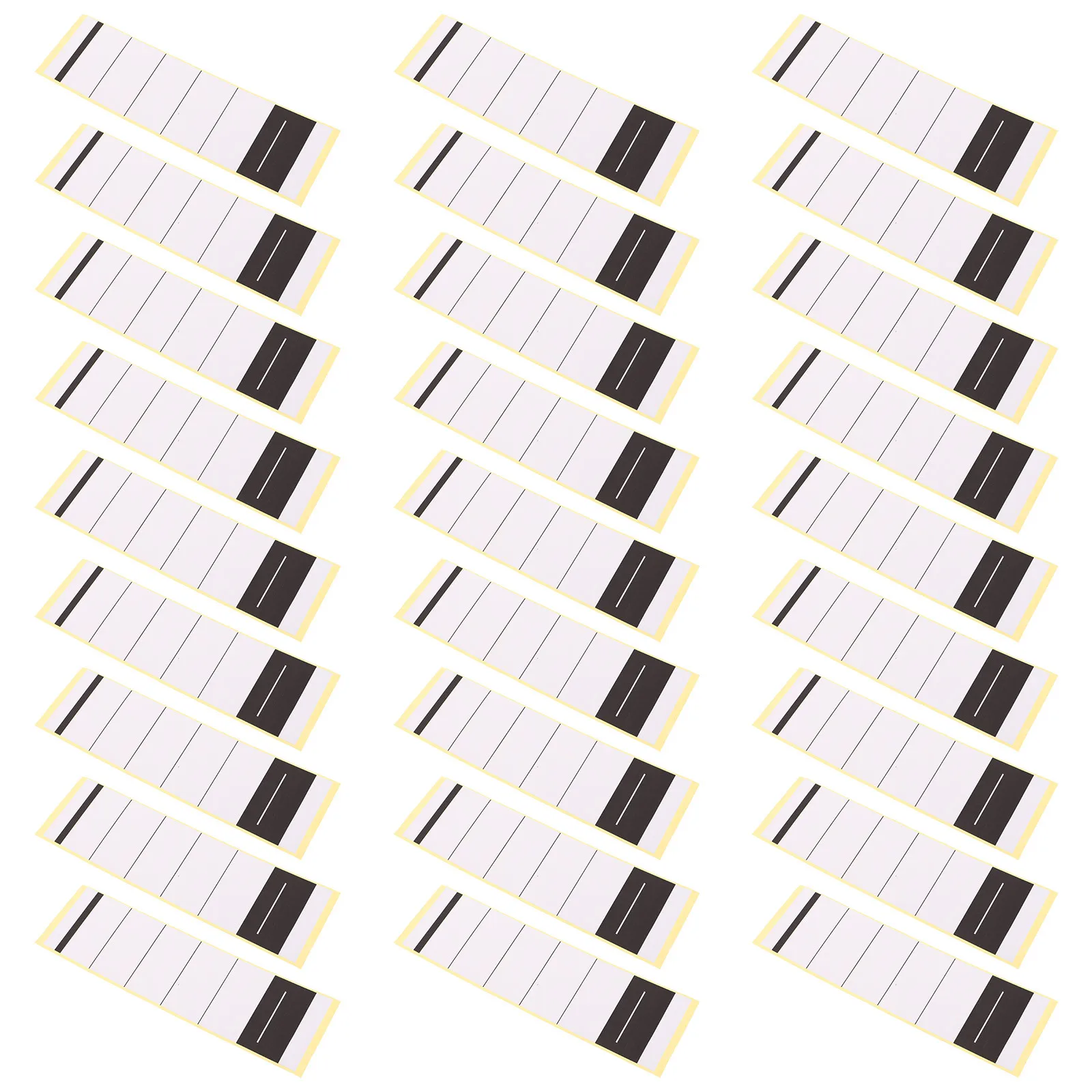50Pcs Self-Adhesive File Labels Versatile Application for Schools Offices Libraries and Labs Ring Binder Labels