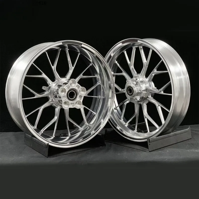 Full-Size Range High-End Custom Motorcycle WheelsHigh Quality Motorcycles Front Rear Forged Wheels Durable Aluminum Alloy Wheel