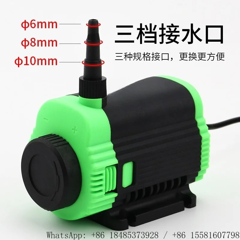 12V Brushless Mini Submersible Water Pump Self Priming Pump for Water Drill Wall Groover Household Water Delivery Cooling