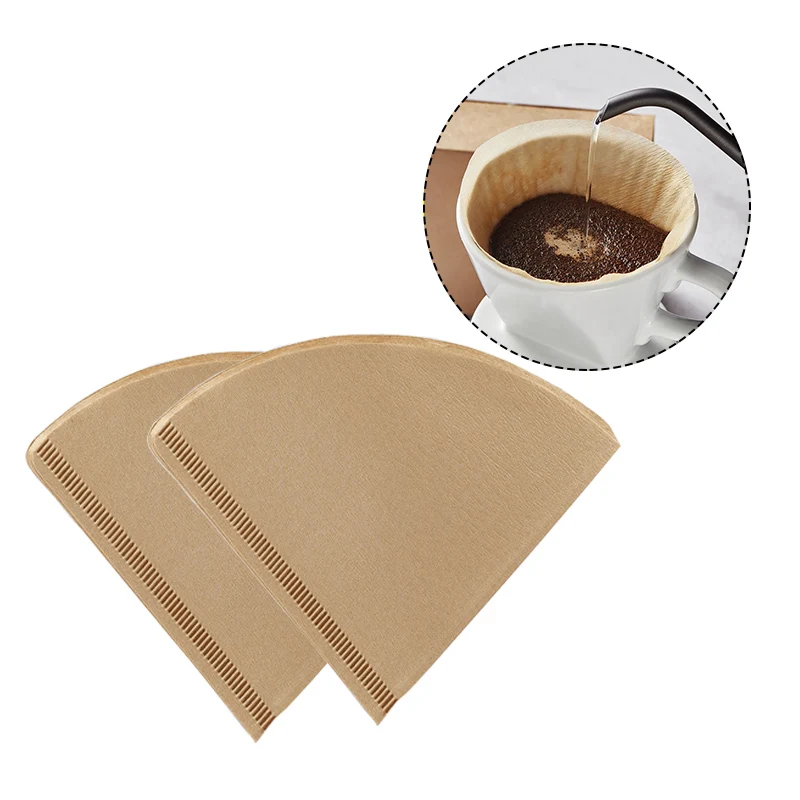 V-shaped Conical Hand Brewed Coffee Filter Paper Hand Drip-drip Household American Coffee Machine Filter Paper Cup General