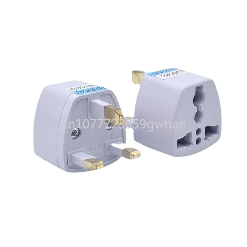 1 Piece UK Singapore UK Standard Conversion Plug China Hong Kong Macau Malaysia Tourism UK Standard Conversion Adapter