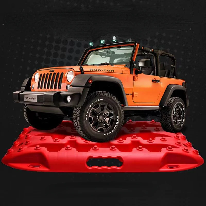 Super-tough Nylon 58cm Car Recovery Traction Boards Emergency Mini-size Tracks Traction Mat Off-Road Sand Mud Snow Rescue Style2