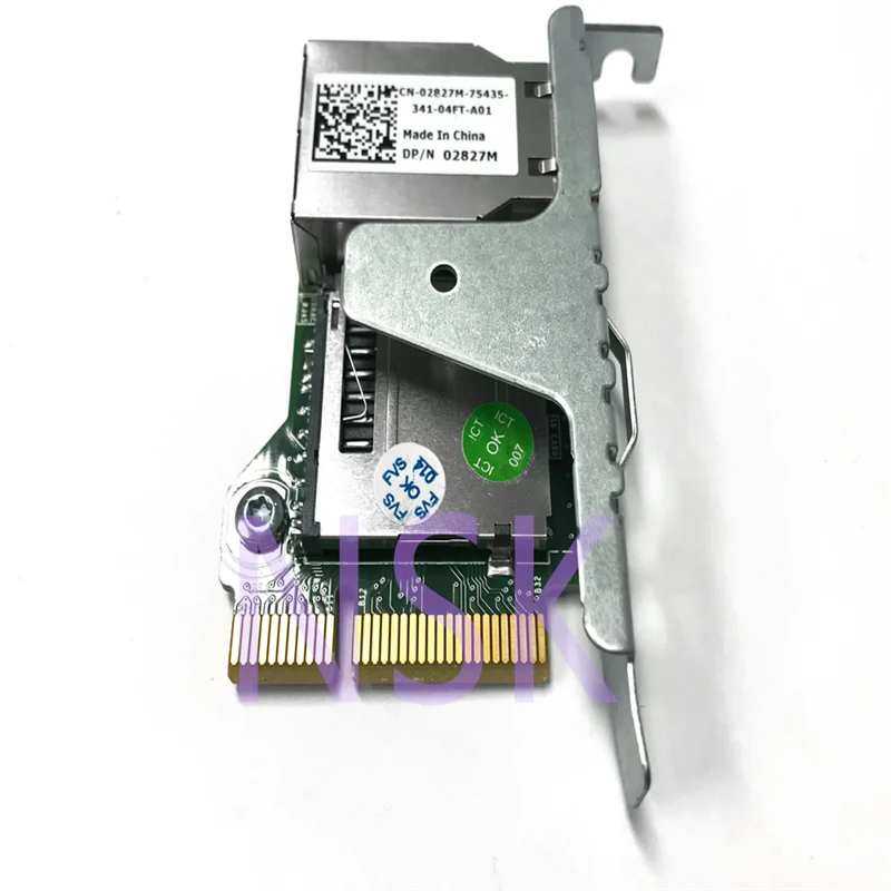 

Used FOR 02827M FOR Dell R420 R320 T420 T320 R520 iDRAC Express Remote Access PowerEdge 100% Brand New And Fast Shipping