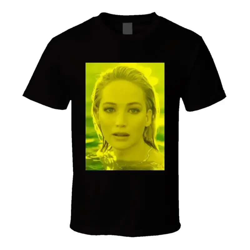 Jennifer Lawrence Celebrity Neon Fashion Celebslover T Shirt