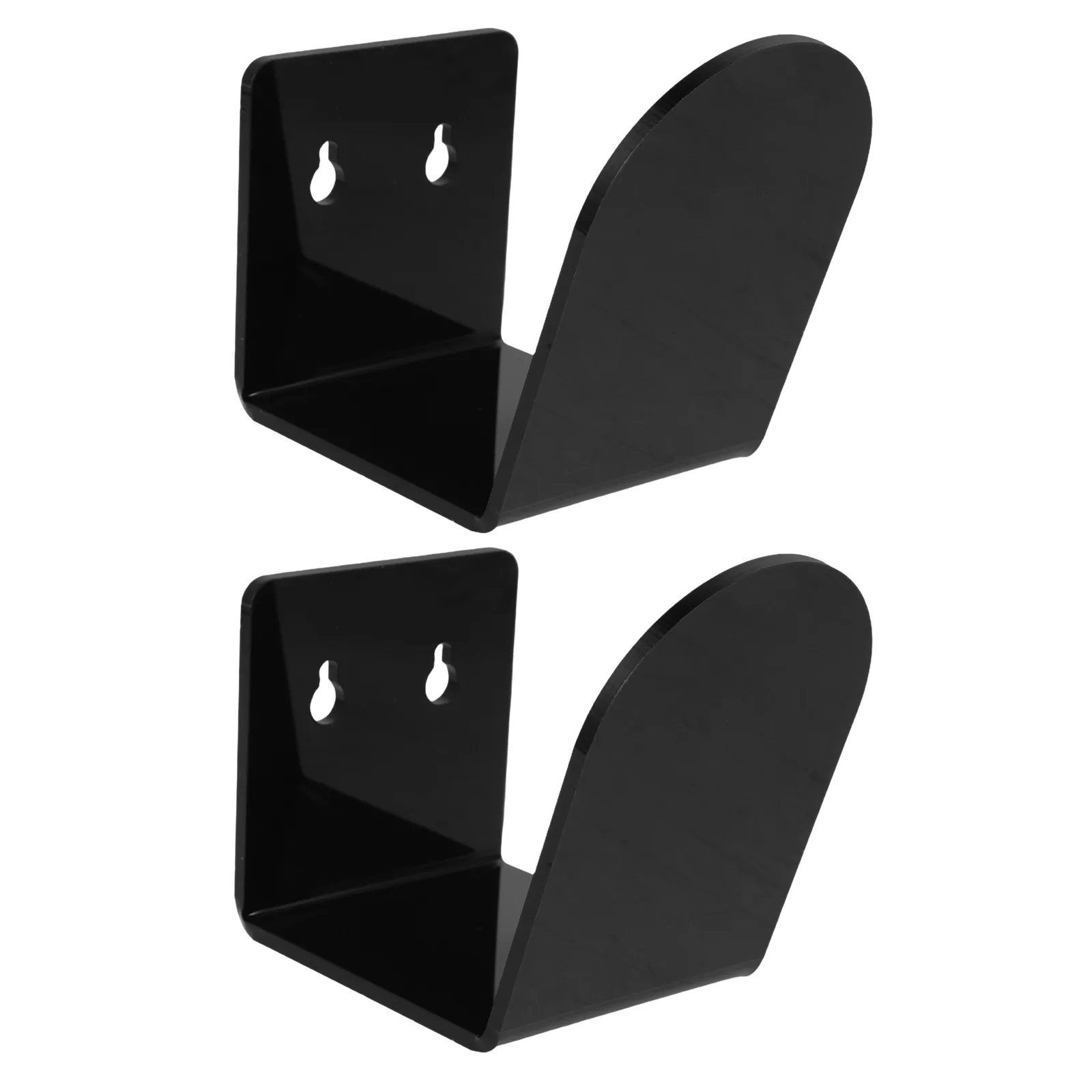 2Pcs Vertical Glove Stand Wall Mounted Acrylic Glove Shelf Baseball Softball Boxing Gloves Storage Holder Modern Sports Room