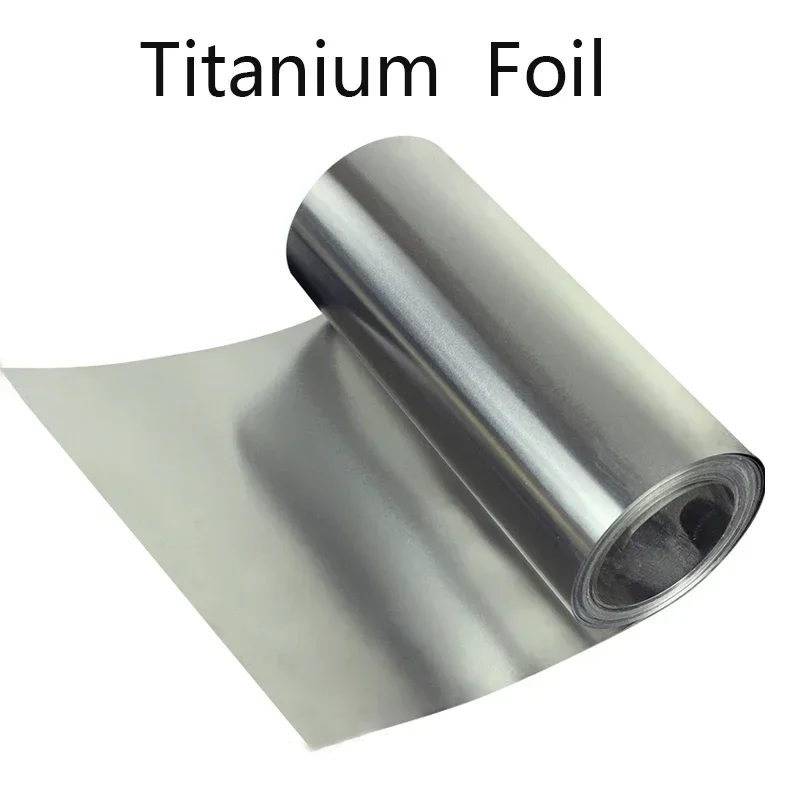 0.03mm 0.05mm 0.1mm Ta2 Strip Ti Foil Thin Sheet Industry Diy Material Corrosion Resistance Medical Machining