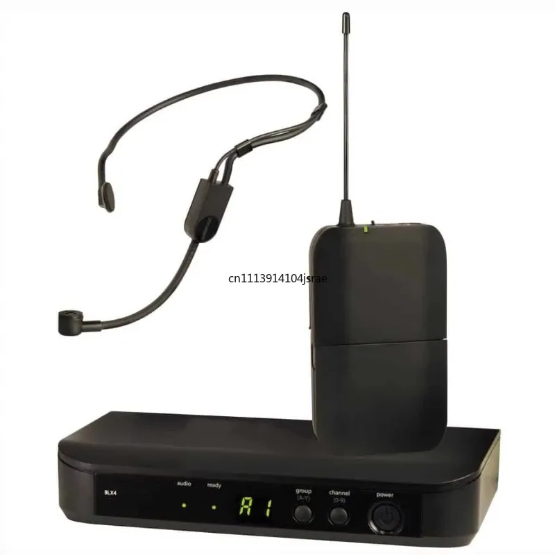 For BLX14 BLX24 PGA31 Dual‑Channel UHF Wireless Microphone System Metal Handheld Karaoke Mic Stage Performance Vocal Mic
