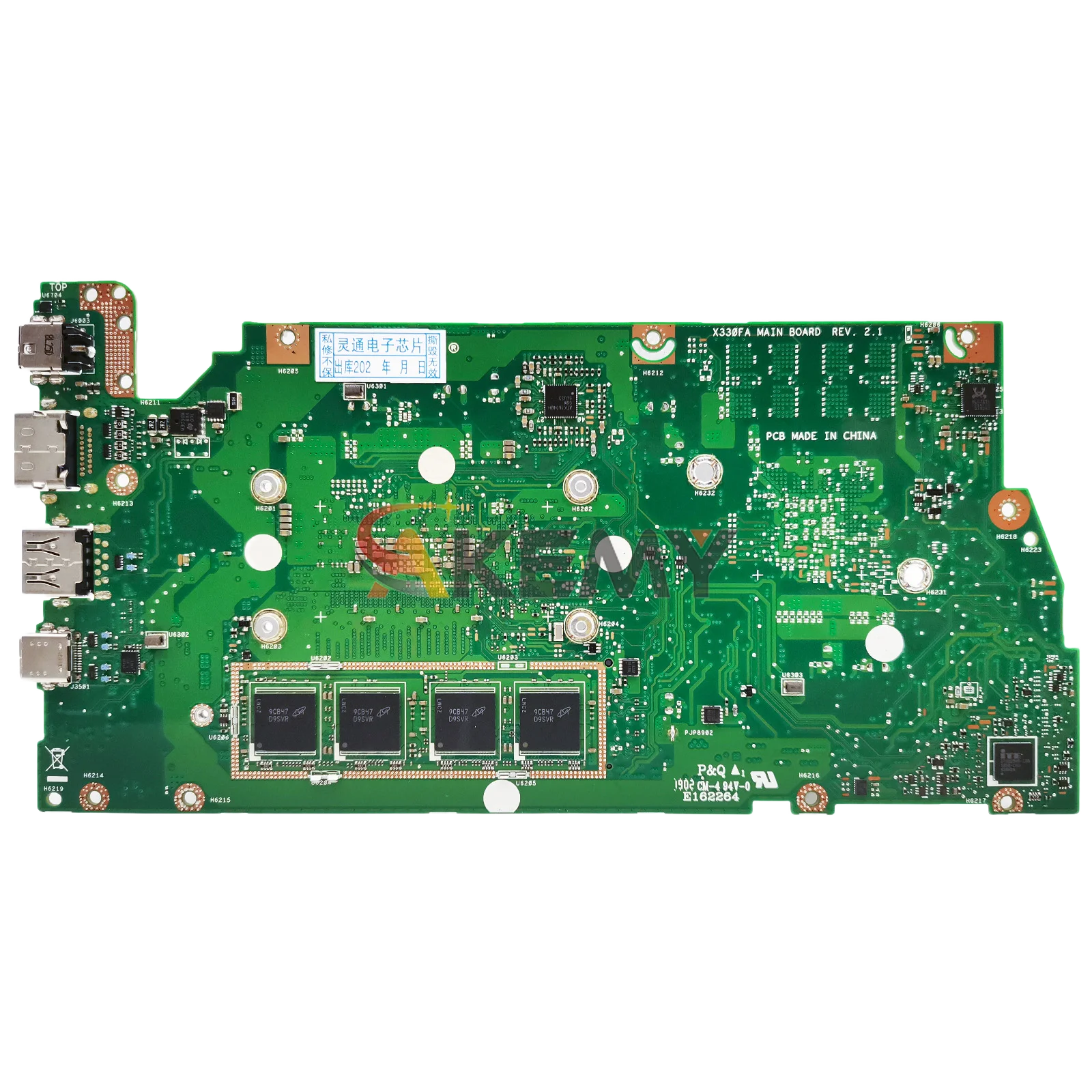Placa base para ordenador portátil X330FA para ASUS VivoBook X330FL X330FN S330F I330FA R330F X330F V330F K330F placa base con CPU I3 I5 I7 stk