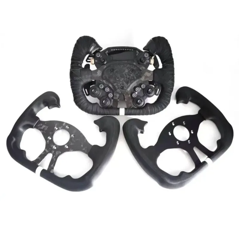 Simulation Racing Game Steering Wheel Replacement GT Carbon Fiber Aluminum Alloy Steering Wheel Face For Fanatec MOZA PXN SIMAGI