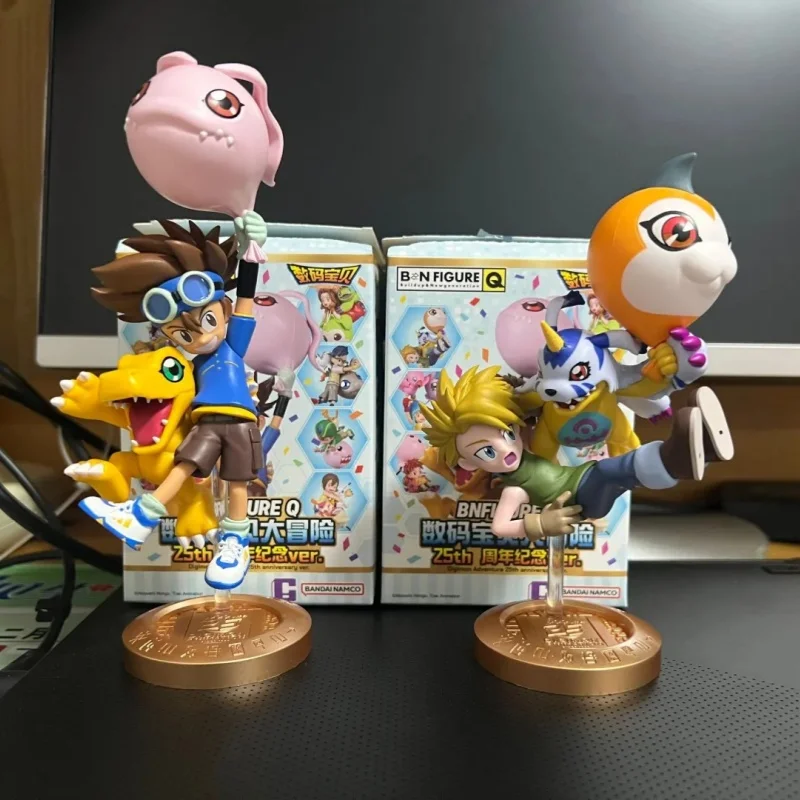 Original Blind Box Digital Monster Balloon Adventure 25th Anniversary Commemorative Series Mystery Box Cute Car Model Toy Gift - view 2