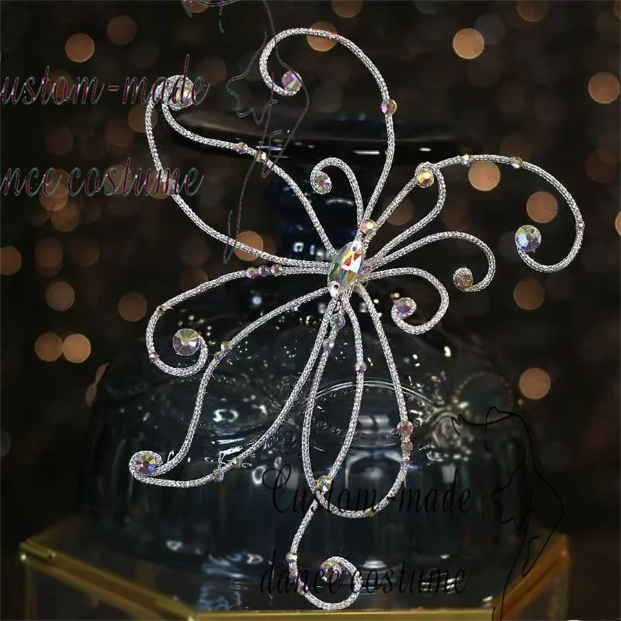 Coiffure à fleurs de Rose rouge, accessoires pour cheveux, couvre-chef de ballerine pour filles, couvre-chef Don Quichotte ou Paquita