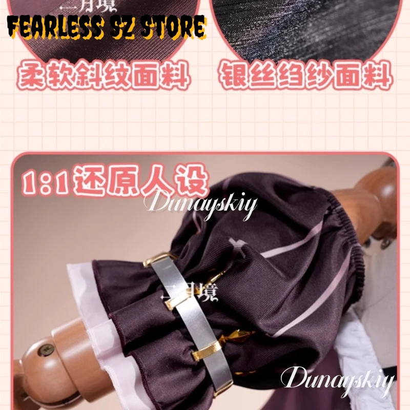 أزياء تافي بيرسيركر التأثيرية مجموعة كاملة من أزياء الرسوم المتحركة الغاسل الافتراضي فستان مثير عباءة موحدة لعب الأدوار disfraz mujer #4