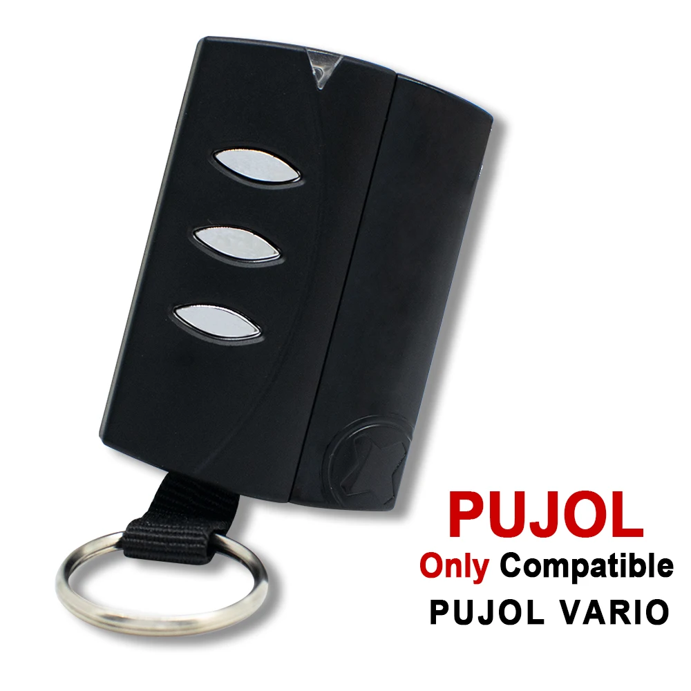 

PUJOL VARIO Garage Door Remote Control 433.92MHz Rolling Code Only Compatible PUJOL VARIO Gate command Transmitter