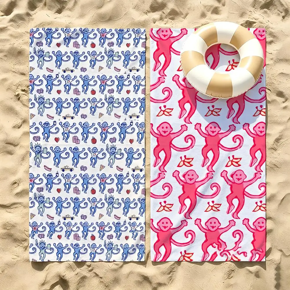 Brand Roller Rabbit Towel Microfiber Beach Towel Quick Dry Absorbent Soft for Swimming Yoga Resort Travel Camping