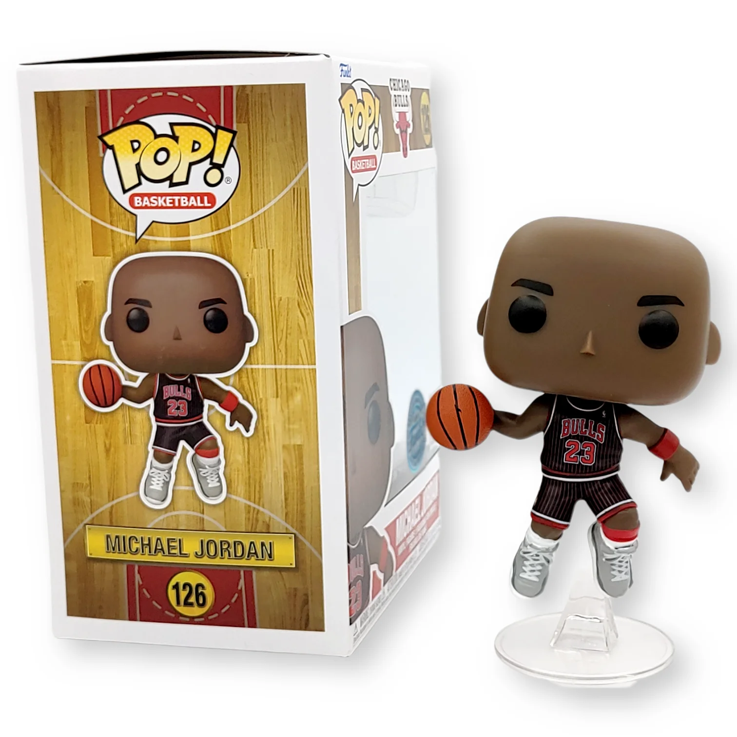 NBA Chicago Bulls Michael Jordan Vinyl Figure #126 #93 #54 Funko Pop Official Licensed Limited Edition Statue Gift for NBA Fans view 6