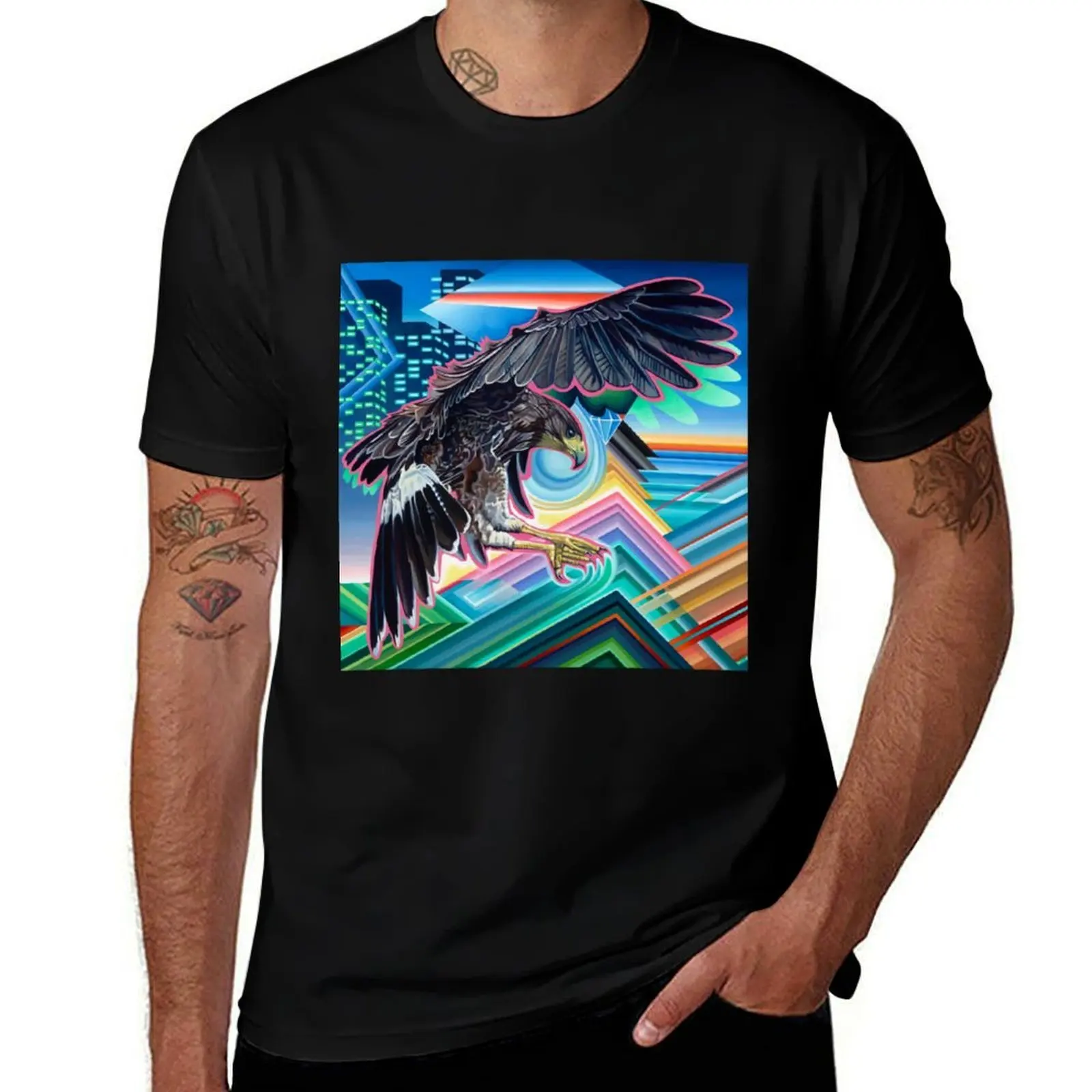 Screens album art T-Shirt t shirts for man slim fit T-Shirt