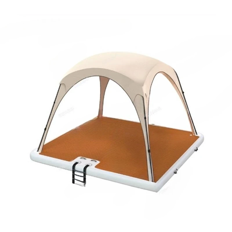 

Water tent camping equipment, inflatable floating platform floating mat, floating row sea leisure magic carpet, water fishing