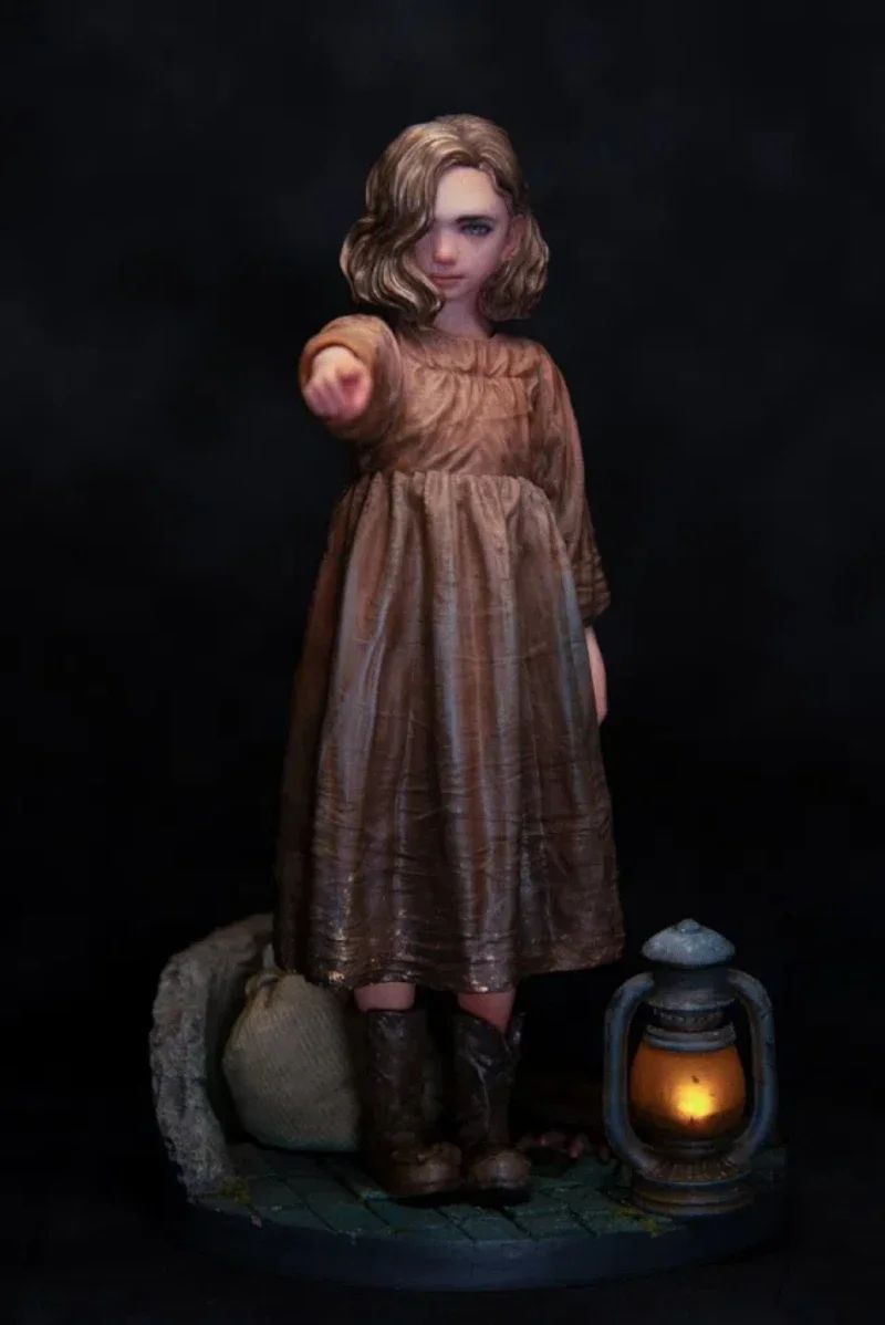 

Аниме Девушка с ключом Фигурки каваи смола GK DIY инструкция Белая сборка Модель Статуя Игрушки куклы Коллекция Подарки