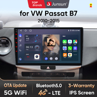 Junsun AI 4G LTE Wireless CarPlay Android Auto Car Radio For Volkswagen VW Passat B6 B7 CC 2010 2011-2015 GPS Navi BT DSP RDS FM