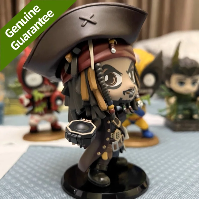 

Забавная мини-кукла Капитан Джек Косбиби (S), коллекция игрушек, коллекция моделей, хобби, подарки на день рождения для мальчиков «Пираты Карибского моря»