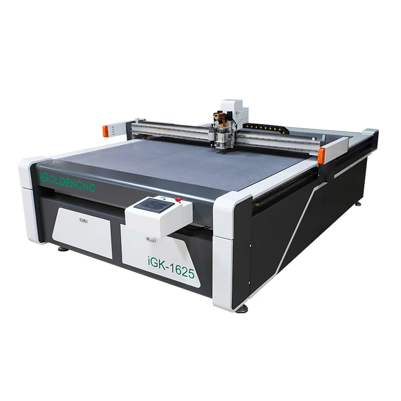 High Precision Textile Material T-shirt Apparel Straight Knife Fabric Cutting Machine