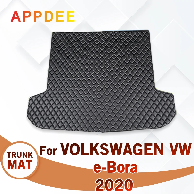 Car Trunk Mat For VOLKSWAGEN VW e-Bora 2020 Custom Car Accessories Auto Interior Decoration