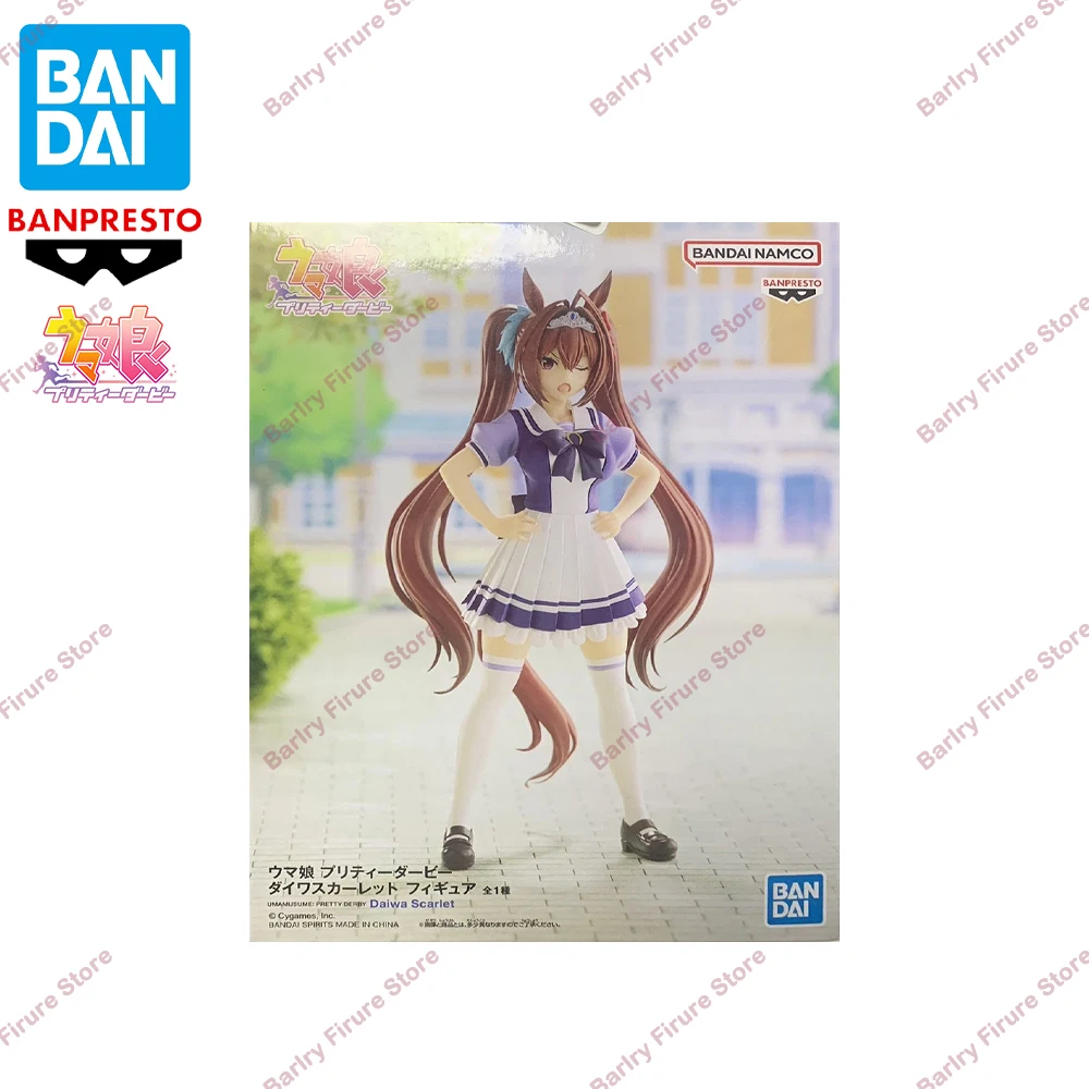 

Оригинальная подлинная фигурка BANDAI BANPRESTO Uma Musume Pretty Derby Daiwa Scarlet, аниме-фигурка в штучной упаковке, премиум-класса, настольный орнамент, модель игрушки в подарок