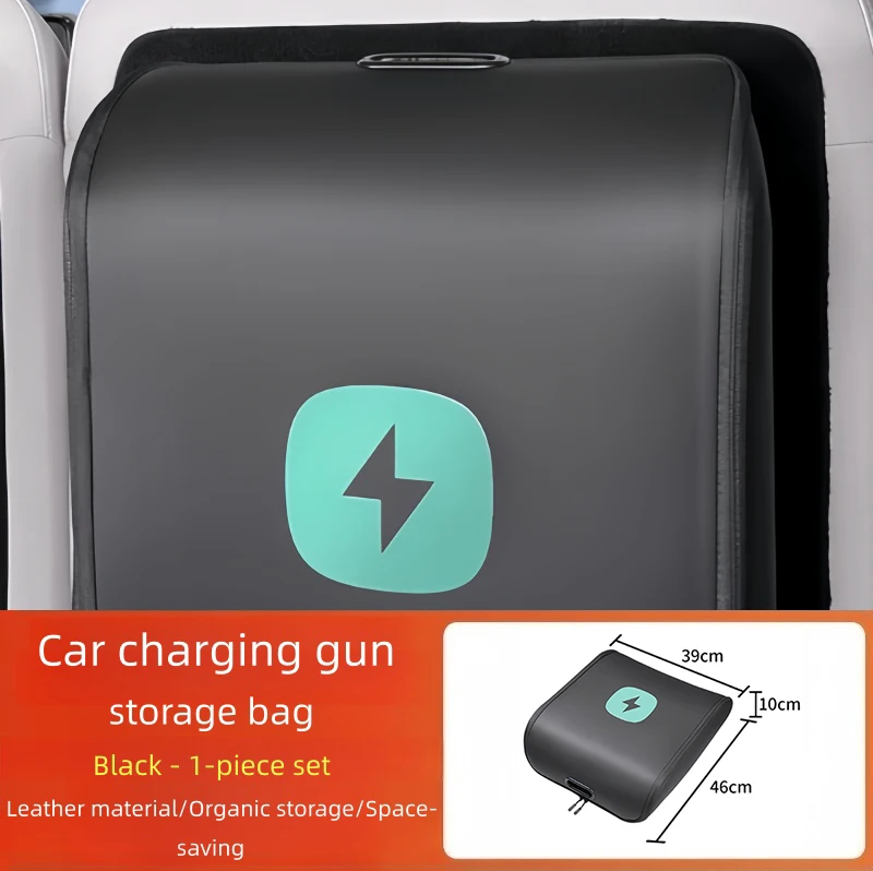 Fit for BYD Leopard 5 Leopard 8 Modified Car Trunk Storage Bag Car Interior Upgrade Parts Auto Car Charging Gun Storage Bag