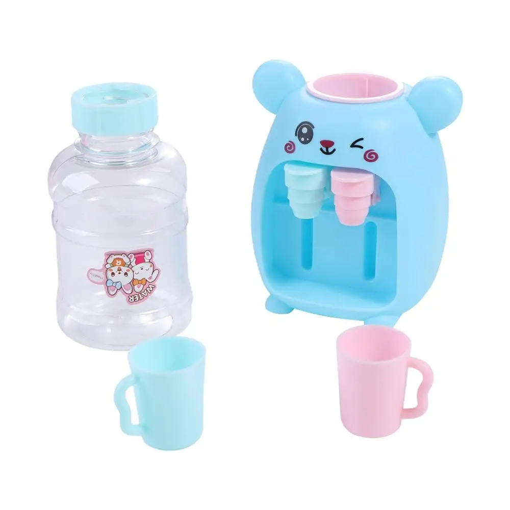 Suco frio simulação de leite dispensador de água mini dispensador de água máquina fonte potável brinquedo